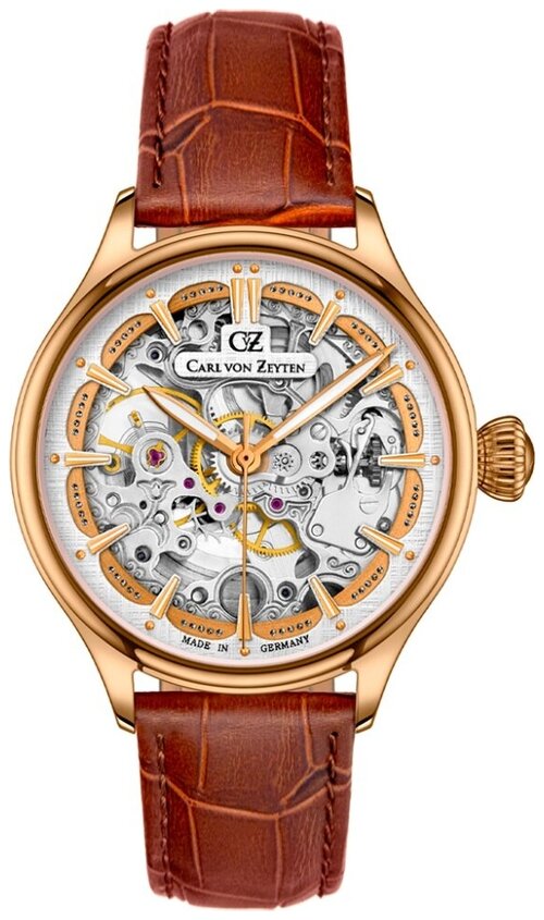 Наручные часы Carl von Zeyten, коричневый