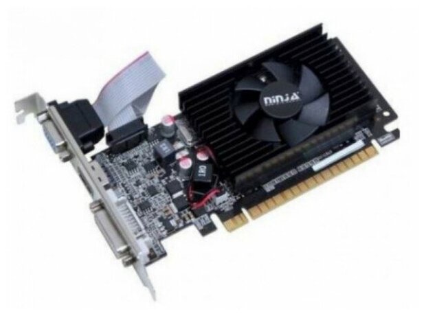 Видеокарта Ninja (Sinotex) GT210 1GB 64-Bit DDR3 DVI HDMI CRT 1FAN RTL