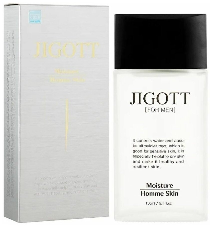 Тоник увлажняющий для мужчин Jigott Moisture Homme Skin, 150 мл