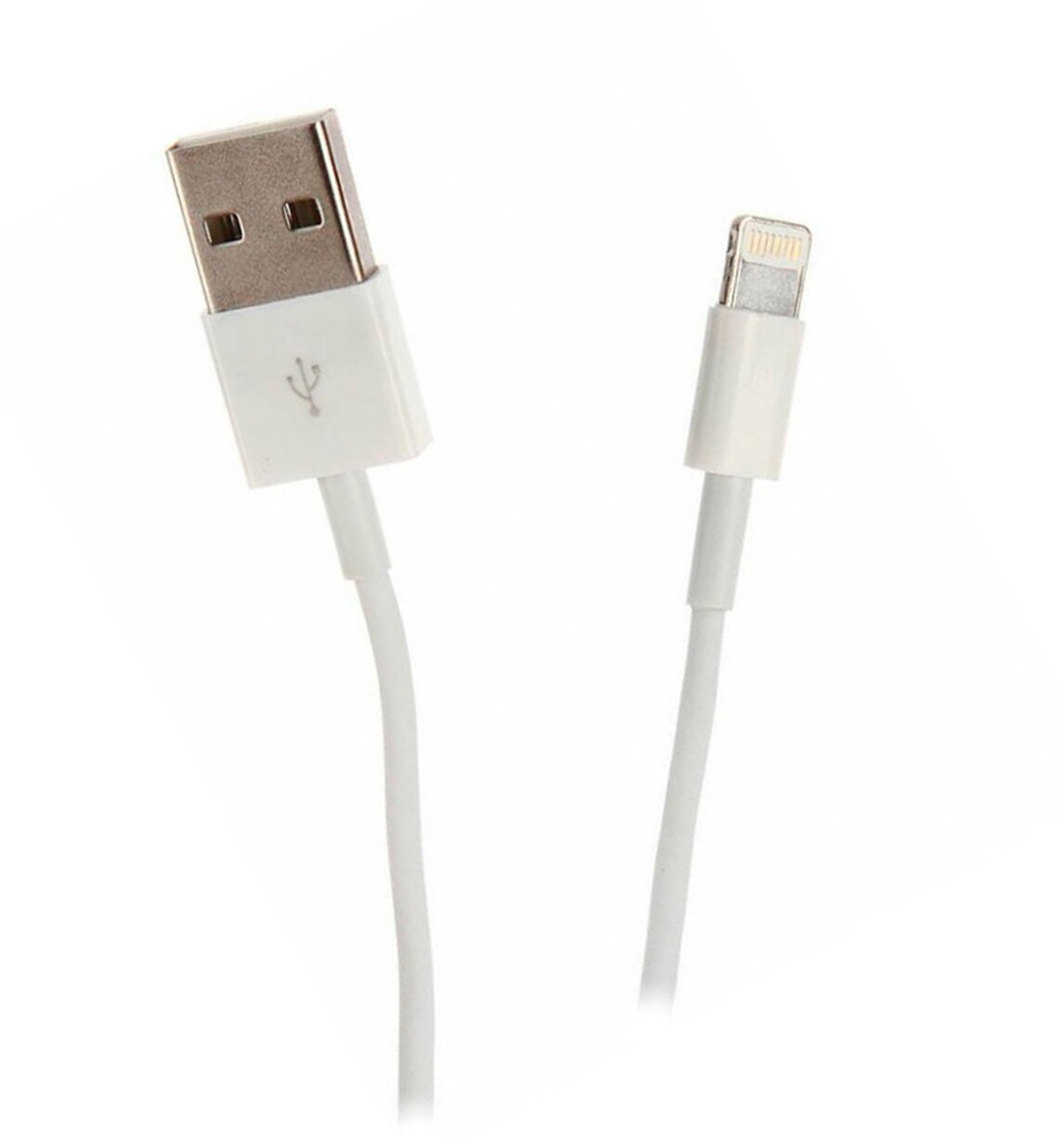 Кабель Dataline USB - Lightning (белый) Continent - фото №1