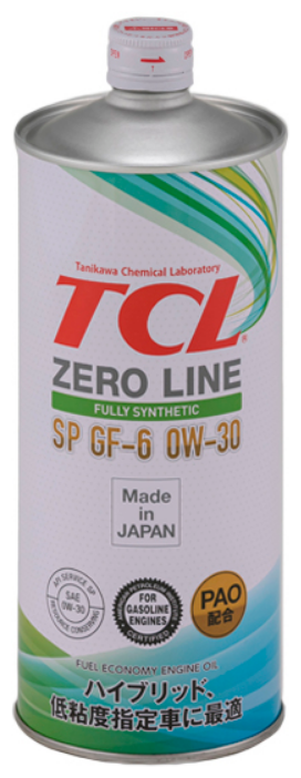 Синтетическое моторное масло TCL Zero Line Fuel Economy SP 0W-30