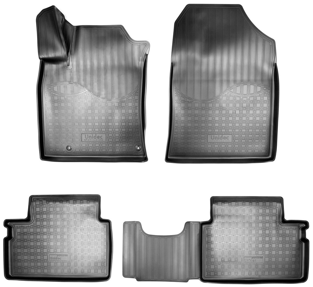 фото Коврики салона Kia Cee'd 3D (CD) / Kia Pro Ceed SB 3D (CD) / Kia Cee'd SW 3D / Kia XCee'd 3D (CD) NPA11-C43-056