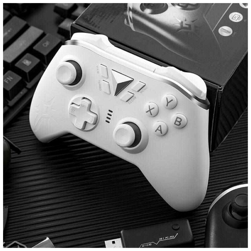 Беспроводной геймпад для Xbox Series/One/PS3/PC (M-1) White