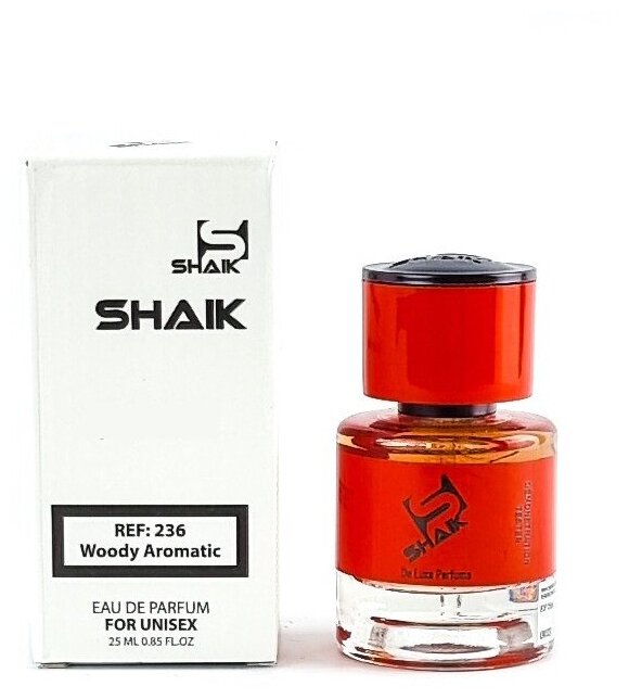 Shaik Парфюмерная вода unisex №236 Блек Афгано 25 ml