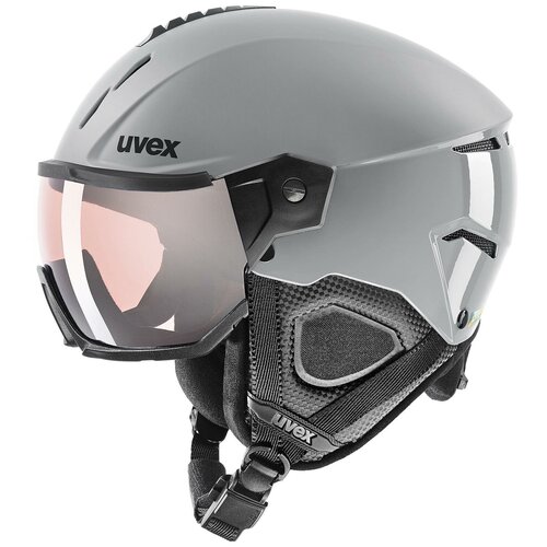 шлем детский uvex rocket visor синий размер 51 55 Шлем защитный uvex, Instinct Visor Pro V, rhino