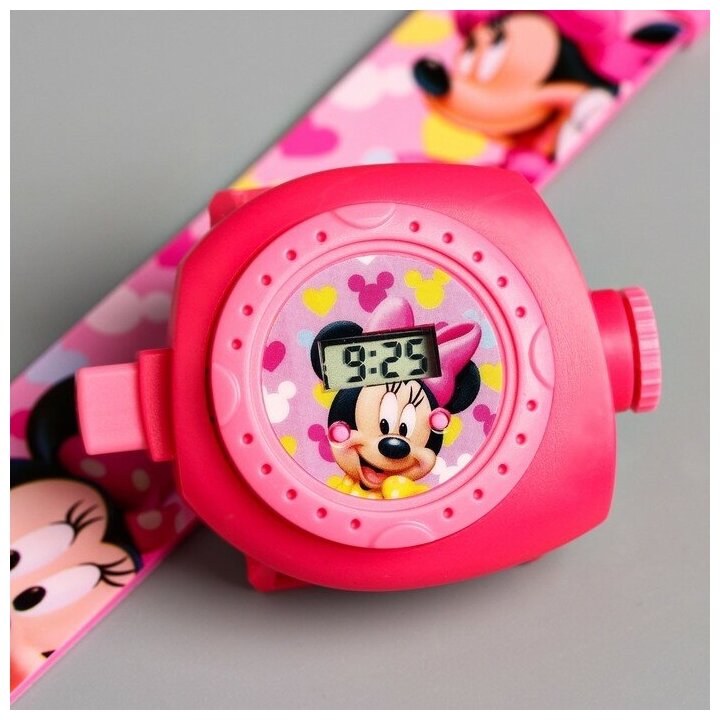 Часы наручные Disney с проектором, "Минни Маус"
