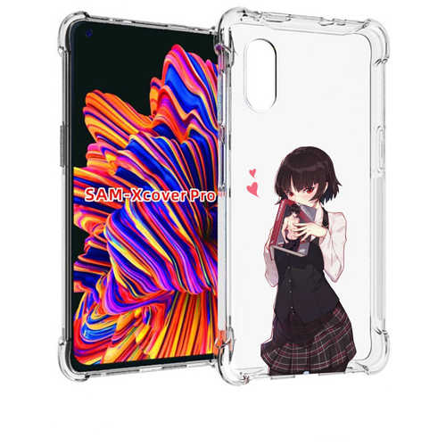 Чехол MyPads Persona 5 - Makoto Niijima для Samsung Galaxy Xcover Pro 1 задняя-панель-накладка-бампер чехол mypads persona 5 makoto niijima для samsung galaxy m13 задняя панель накладка бампер