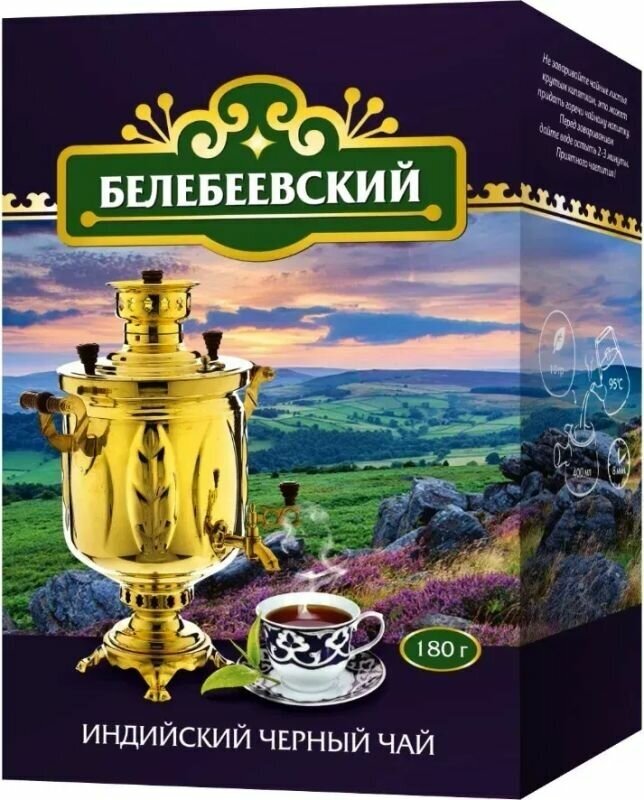 Чай черный Белебеевский Чабрец мята - фотография № 2