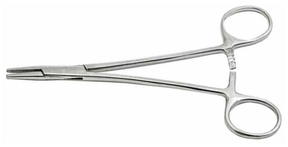 Иглодержатель медицинский общехирургический 200 мм/ Иглодержатель хирургический/ Медицинский инструмент — фото 1