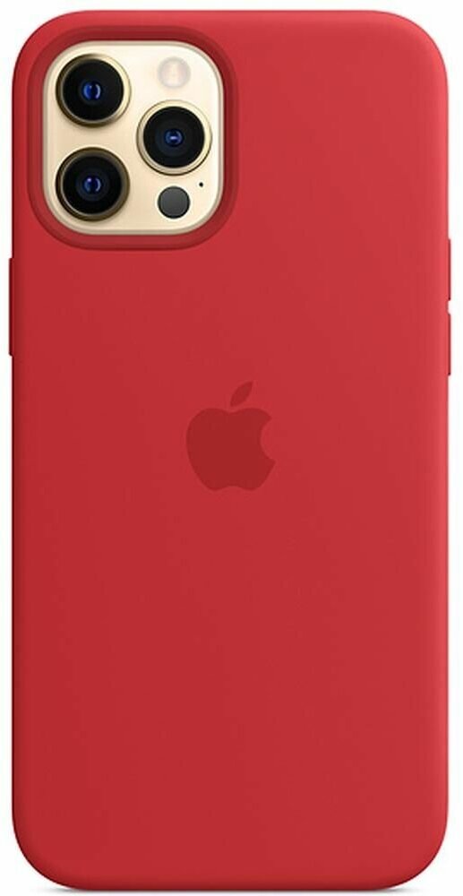 Чехол силиконовый Apple iPhone 12 Pro Max Silicone Case MagSafe RED (Красный) MHLF3ZE/A