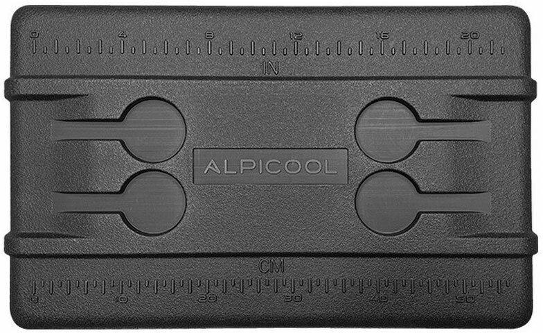 Автохолодильник Alpicool U55 (12/24) (компрессорный холодильник с колесами на 55 литров для автомобиля)