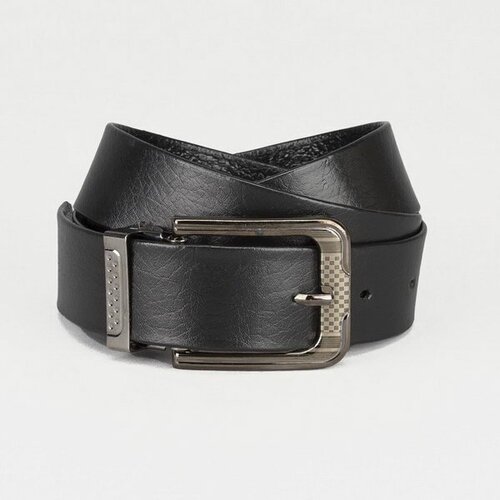 фото Ремень сима-ленд, размер 115, черный сима-лэнд