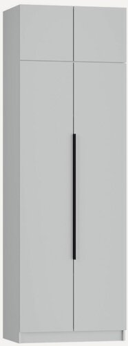 Изображение товара Шкаф для одежды, распашной Арлин 2, Легкомаркет, 80х52х240, бельевой, белый