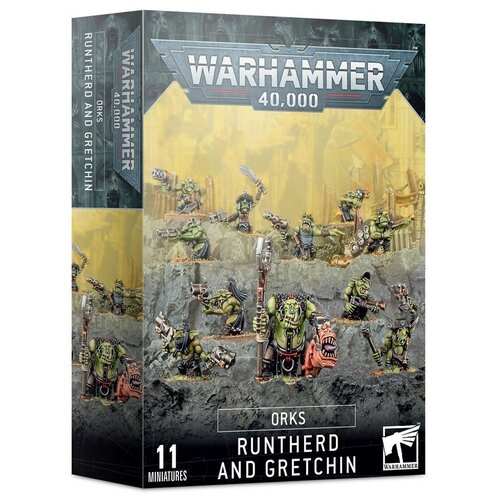 Games Workshop Orks: Runtherd and gretchin Warhammer 40000 games workshop wraithguard warhammer 40000