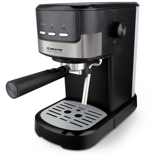 Кофеварка BRAYER 1100 Вт 15 бар автомат капуч резерв Д воды 12 л BR1112 1218800₽