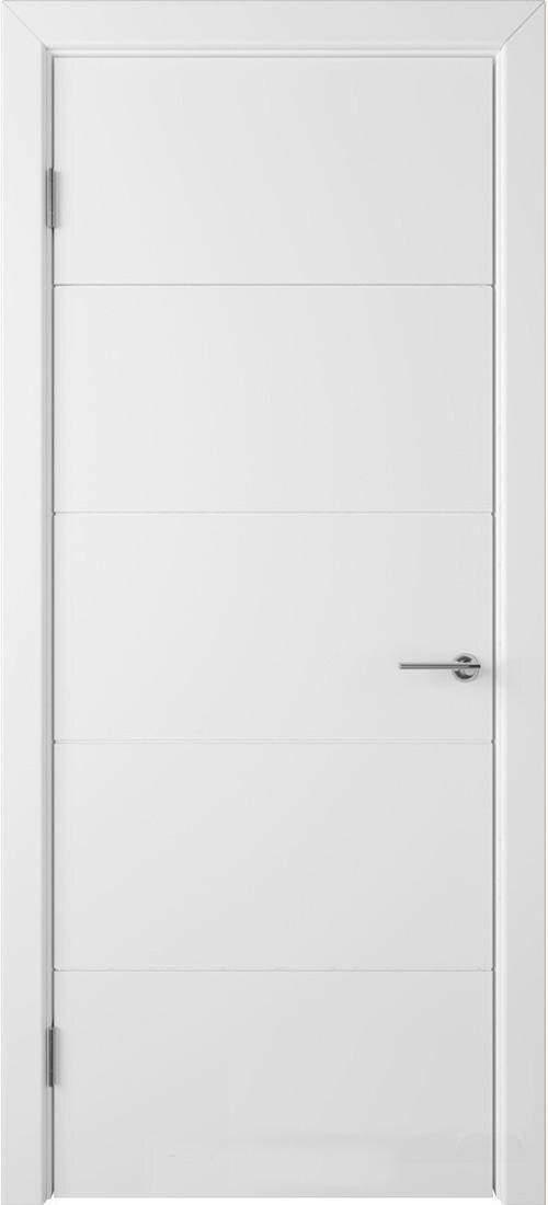 Межкомнатная дверь VFD Trivia ДГ, эмаль polar 2000*800 (полотно)
