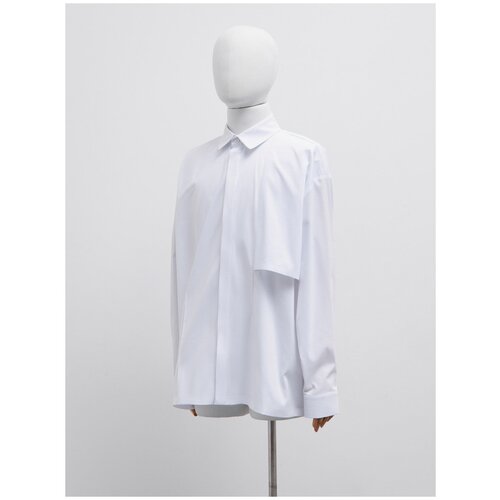 фото Gate31 рубашка оскар с отлетными кокетками (белый-l)