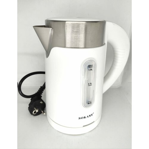 Чайник электрический 1л белый 150000₽