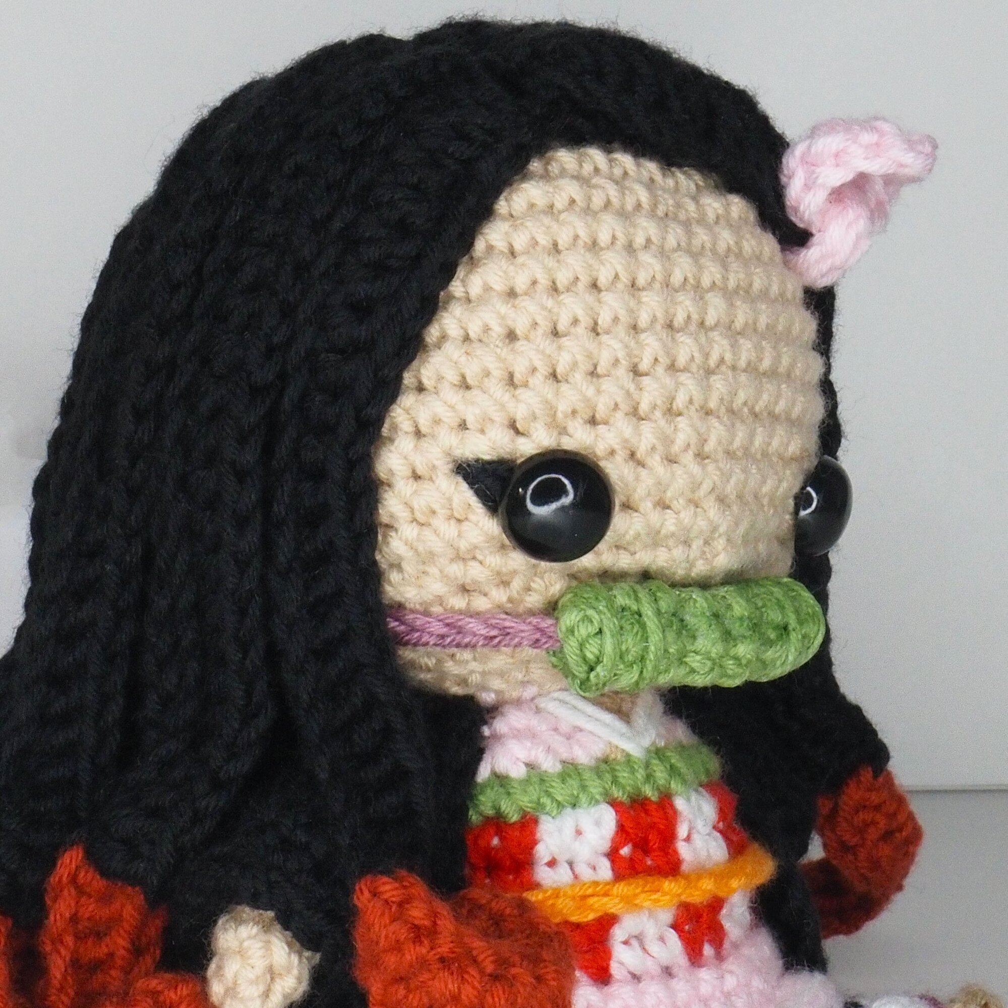 Набор для создания куклы "crochet internet" Незуко Истребитель демонов