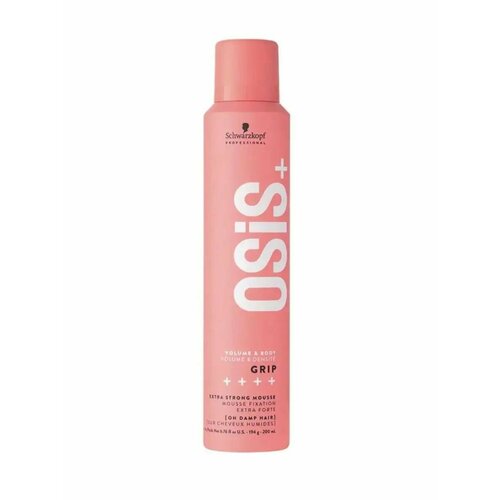 фото Schwarzkopf мусс для волос сверхсильной фиксации osis+ grip, 200 мл schwarzkopf professional