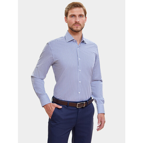 фото Рубашка kanzler, размер 42, синий