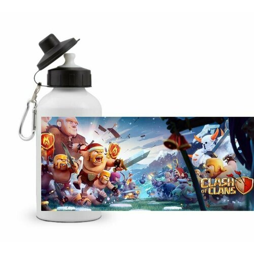 фото Спортивная бутылка clash of clans / клеш оф кленс №7 goodbrelok