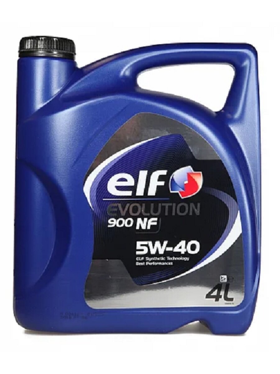 Синтетическое моторное масло ELF Evolution 900 NF 5W-40, 4 л, 4 кг, 1 шт