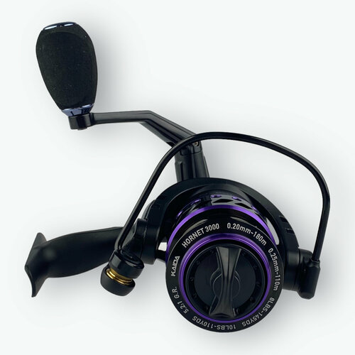 Катушка спиннинговая Kaida HORNET 3000 - Черная