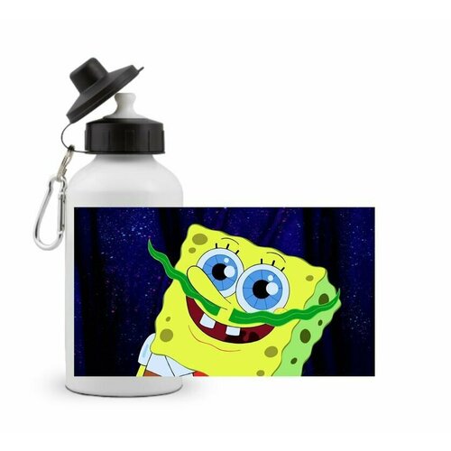фото Спортивная бутылка губка боб, spongebob №20 goodbrelok