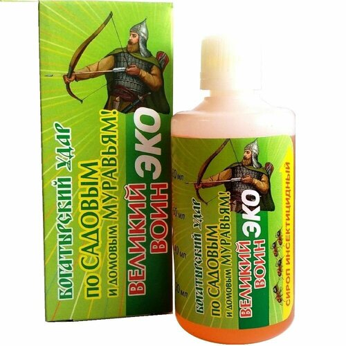Великий воин Эко сироп от муравьев 100мл