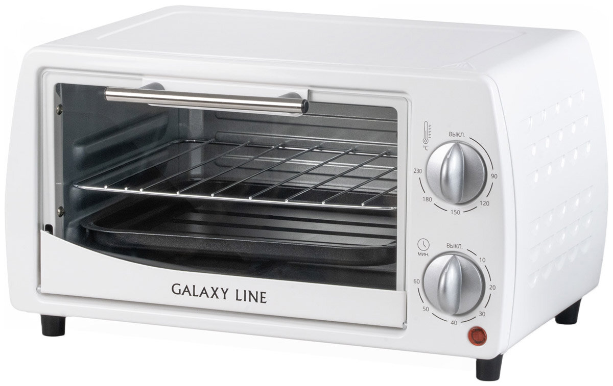 Мини-печь Galaxy LINE GL2626/белый