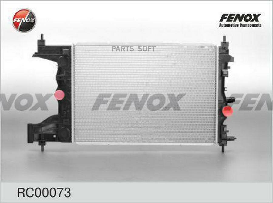 RC00073 FENOX Радиатор CHEVROLET CRUZE 1.8/2.0 MT 10-