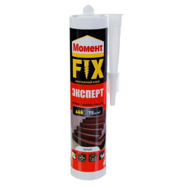 Клей Момент Fix эксперт цвет белый 380 гр