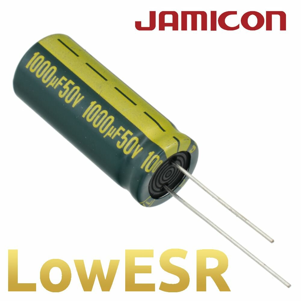 1000мкФ 50В / WL / 12,5х31 / 105 С / конденсатор электролитический (10шт)