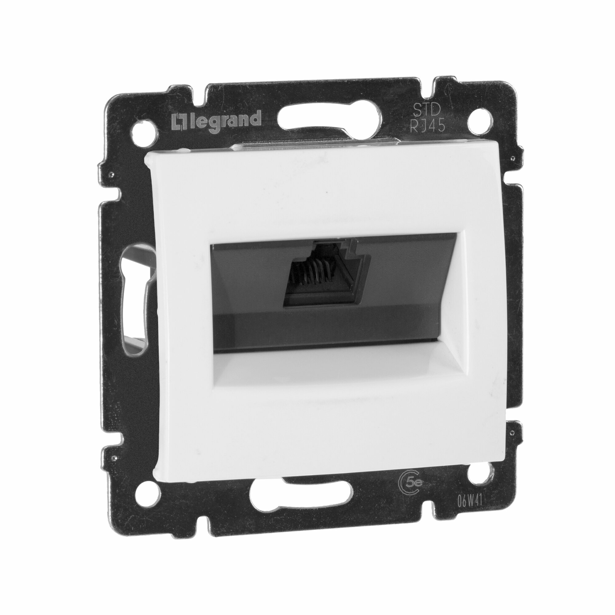 Legrand Valena Бел Розетка комп(RJ45) 1-ая 5кат. крепление винт.(без лапок) 774238