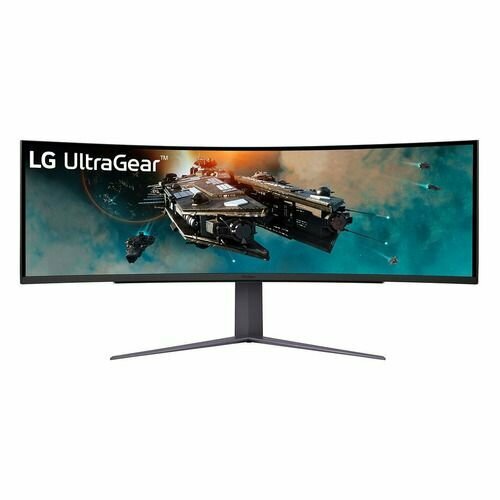 49 Монитор LG UltraGear 49GR85DC-B 5120x1440 VA 240Гц 2хHDMI 1хDP изогнутый черный 49gr85dc-b aruz 13177000₽