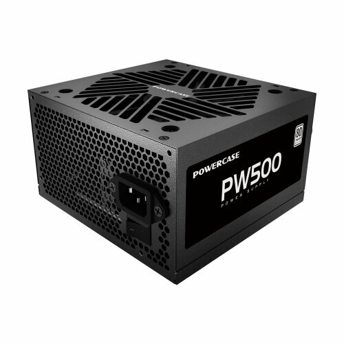 Блок питания Powercase PW500, 500W, 80+ Standart (PS-500W-DC) — фото 1
