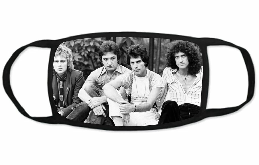 Маска защитная тканевая на лицо Queen, Куин №1, Детская - 18 на 10 см
