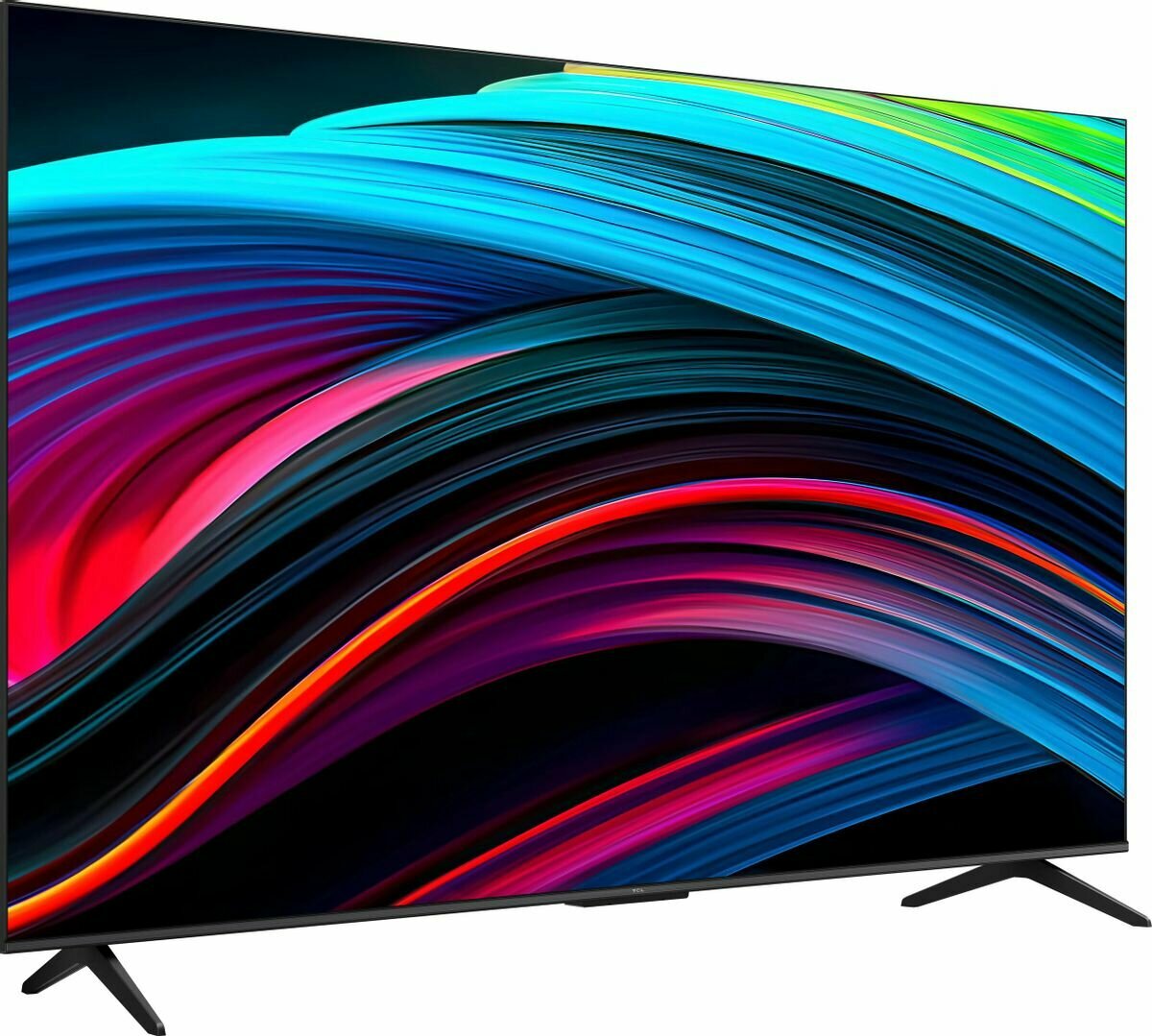 Обзор: Телевизор TCL 50C647, черный, 4K UHD, QLED, VA, Android, черный