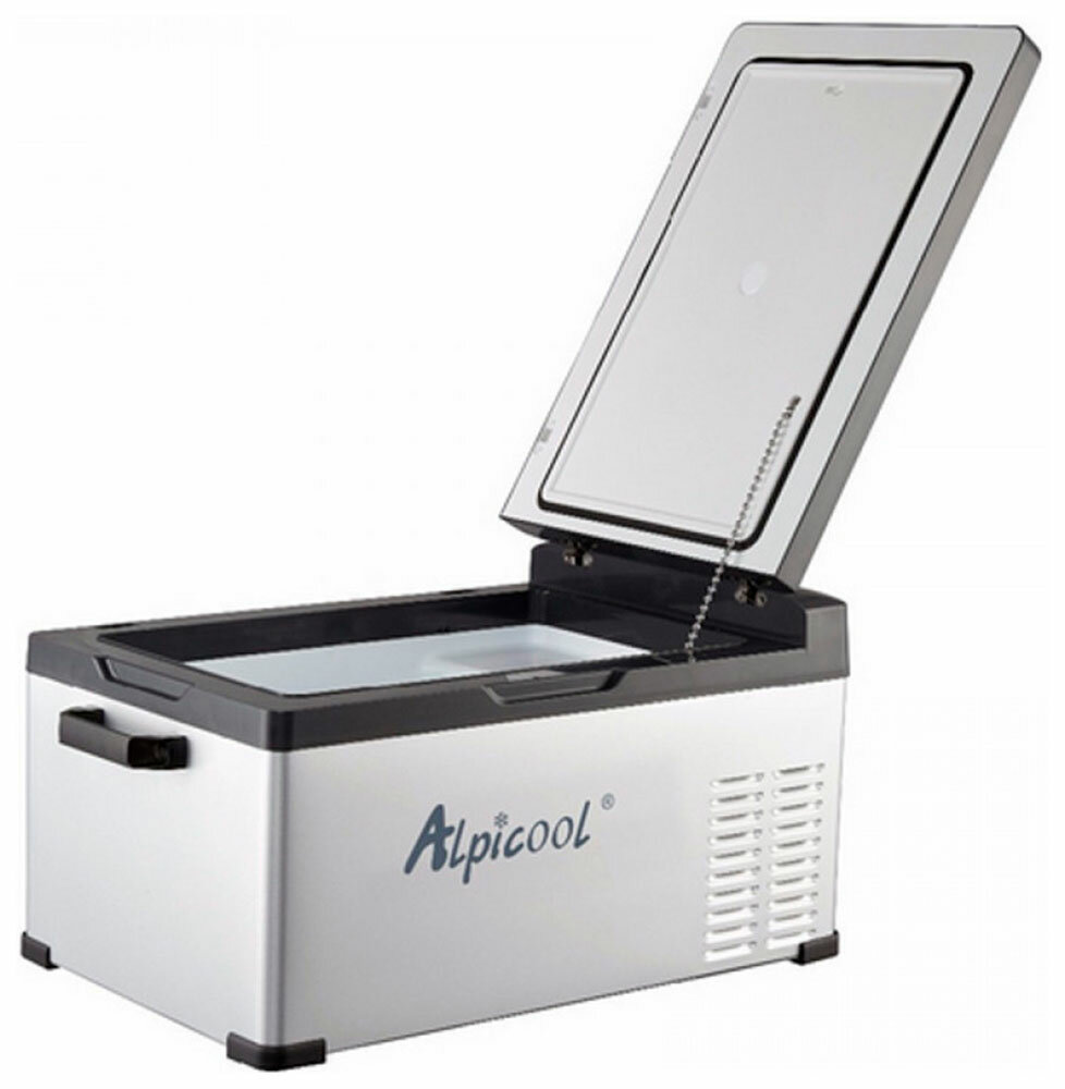 Автохолодильники Xiaomi Автомобильный холодильник Alpicool C25 (12/24), стальной