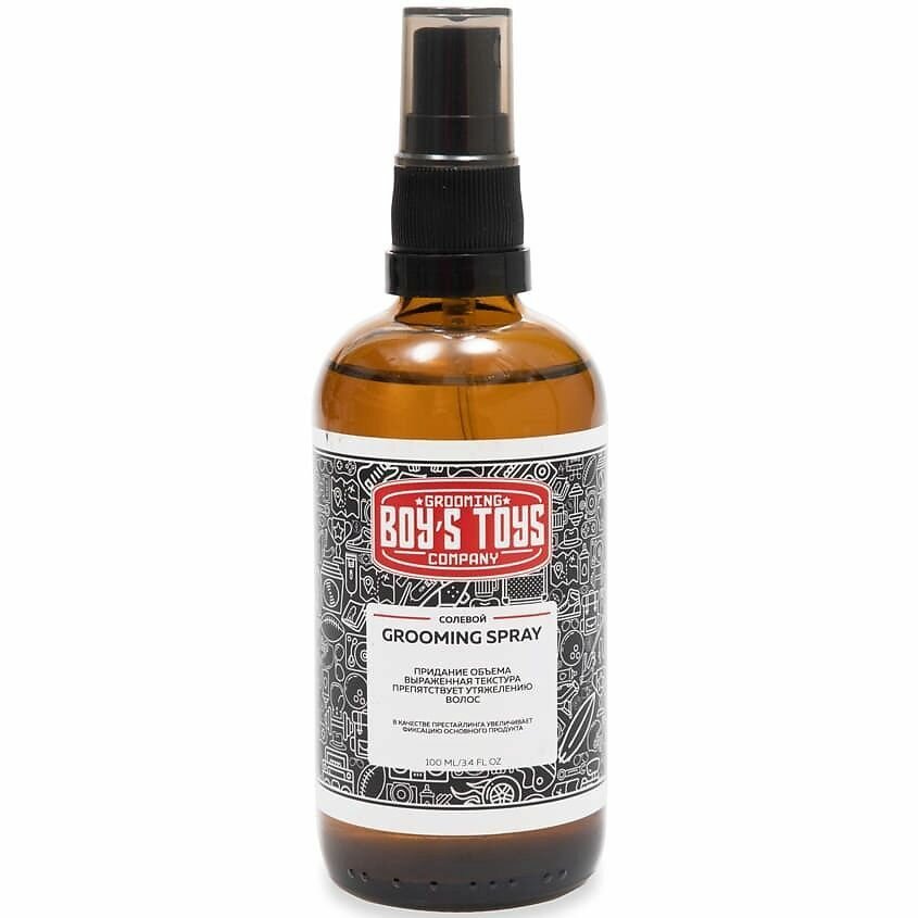 BOY'S TOYS GROOMING Спрей солевой для укладки, 100 мл