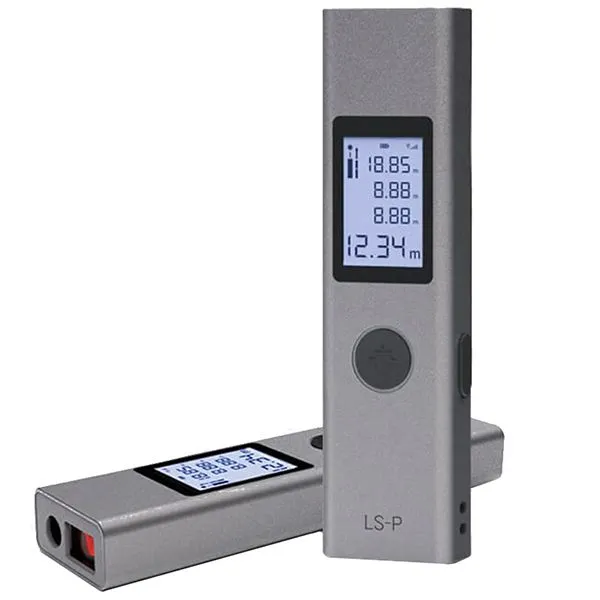 Изображение Лазерный дальномер Duka LS-P Laser Range Finder, измерение без отражателя до 40м, серый