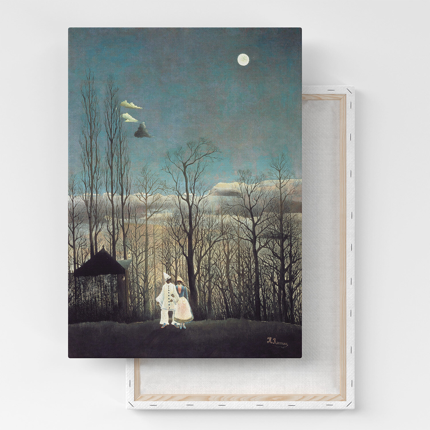 Картина на холсте, репродукция / Анри Руссо - Carnival Evening / Размер 60 x 80 см