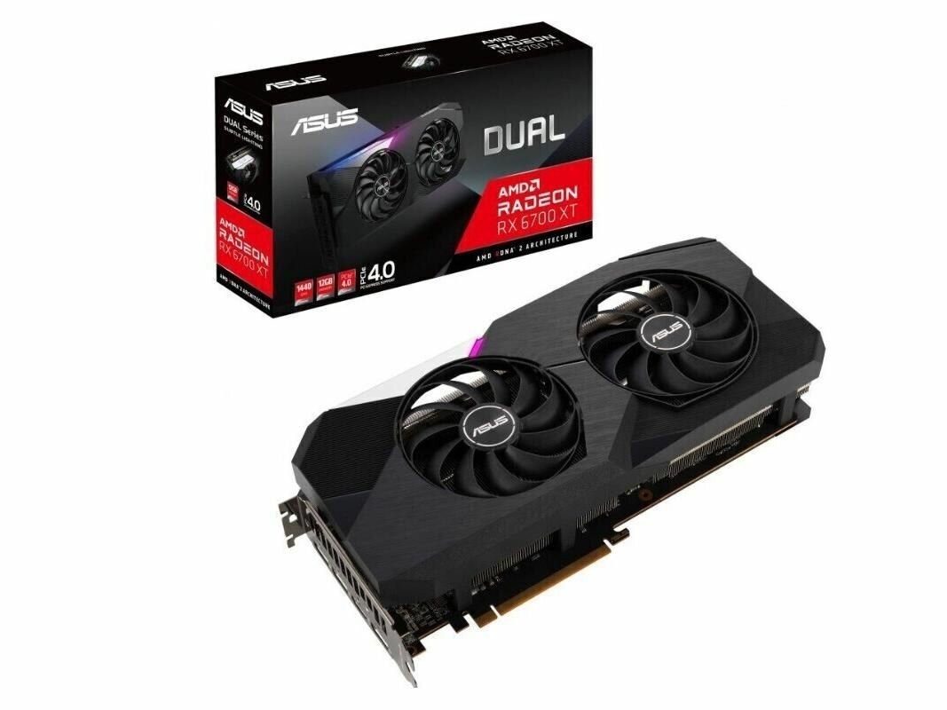 ASUS RX6700XT-12GB (RX 6700 XT 12 ГБ D6 ASUS DUAL)