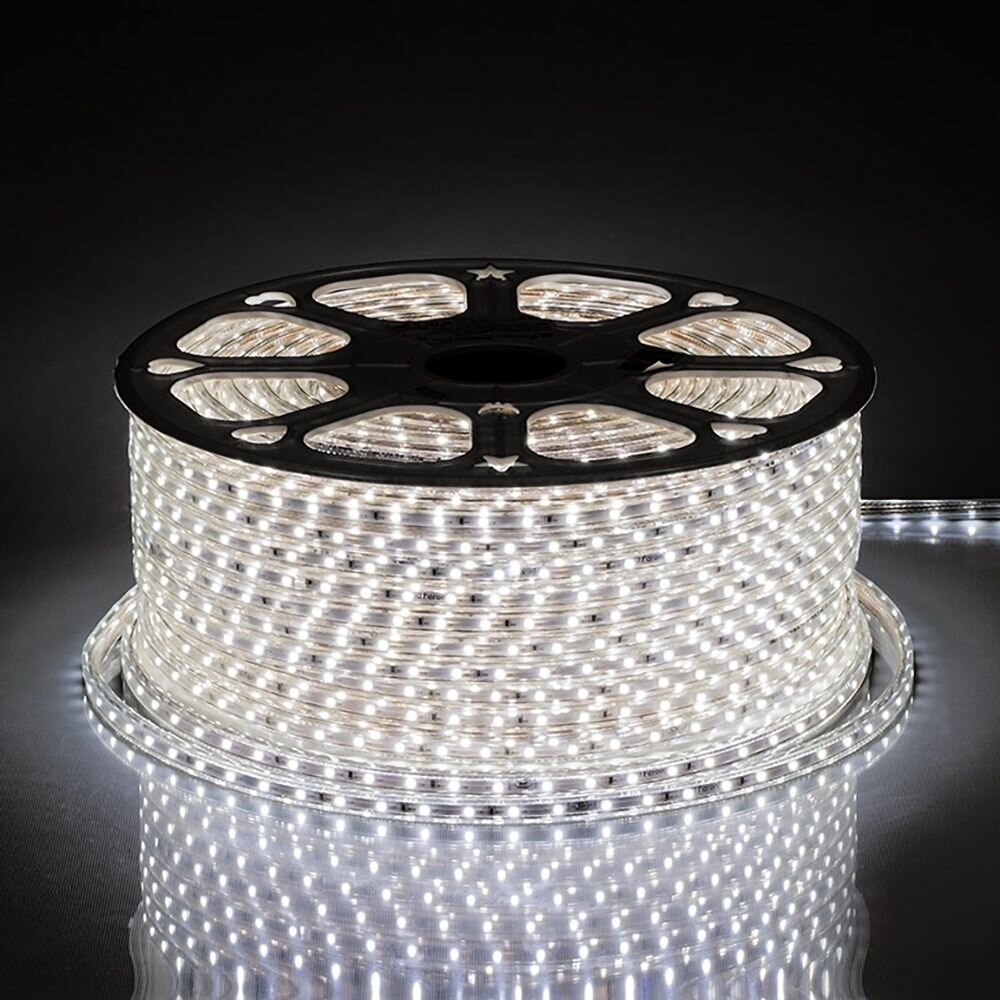 Светодиодная лента Feron LS704 SMD2835 4.4Вт 220В IP65 свет нейтральный белый, арт. 48291