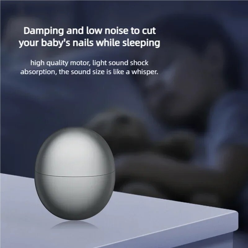 Изображение Электрическая машинка для стрижки Xiaomi M5, для ногтей, с подсветкой, низкий уровень шума