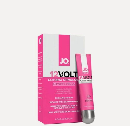 Изображение товара Возбуждающий гель с эффектом жидкого вибратора System JO For Her 12Volt, 10 мл