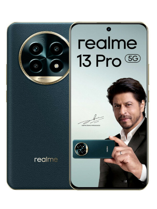 Realme 13 Pro 5G 8/256 ГБ Emerald Green (зеленый) Global для России Qualcomm SM7435-AB Snapdragon 7s Gen 2 (4 nm)