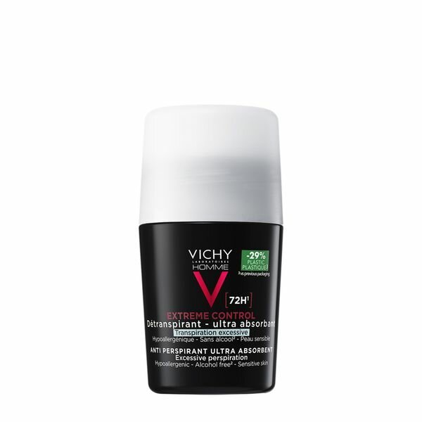 Дезодорант против избыточного потоотделения 72 часа Homme Vichy/Виши 50мл
