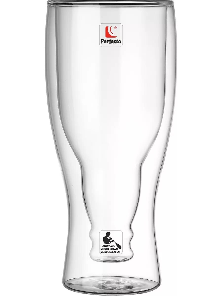 Бокал для пива PERFECTO LINEA с двойными стенками 480 мл (30-299101)